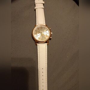Geneva faux watch womens